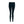 Front product image of YOGASANA Aurora Ballerina Dual Tone Leggings in Midnight New York black with pink waistband detail.