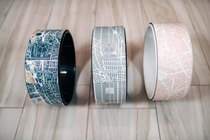 Yogasana yoga wheel made of eco-friendly ABS resin with high compression resistance